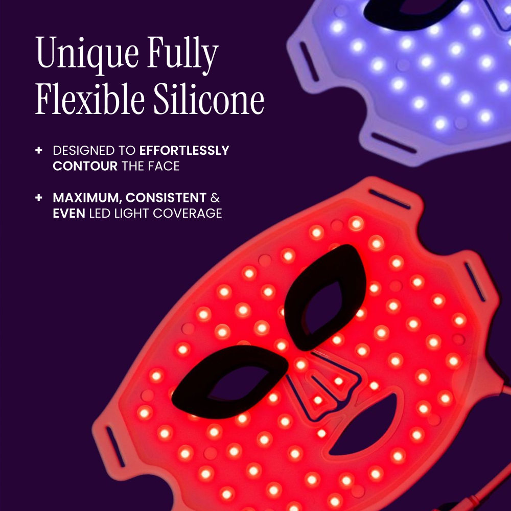 Lustre Revive Anti-Ageing LED Light Therapy Face Mask