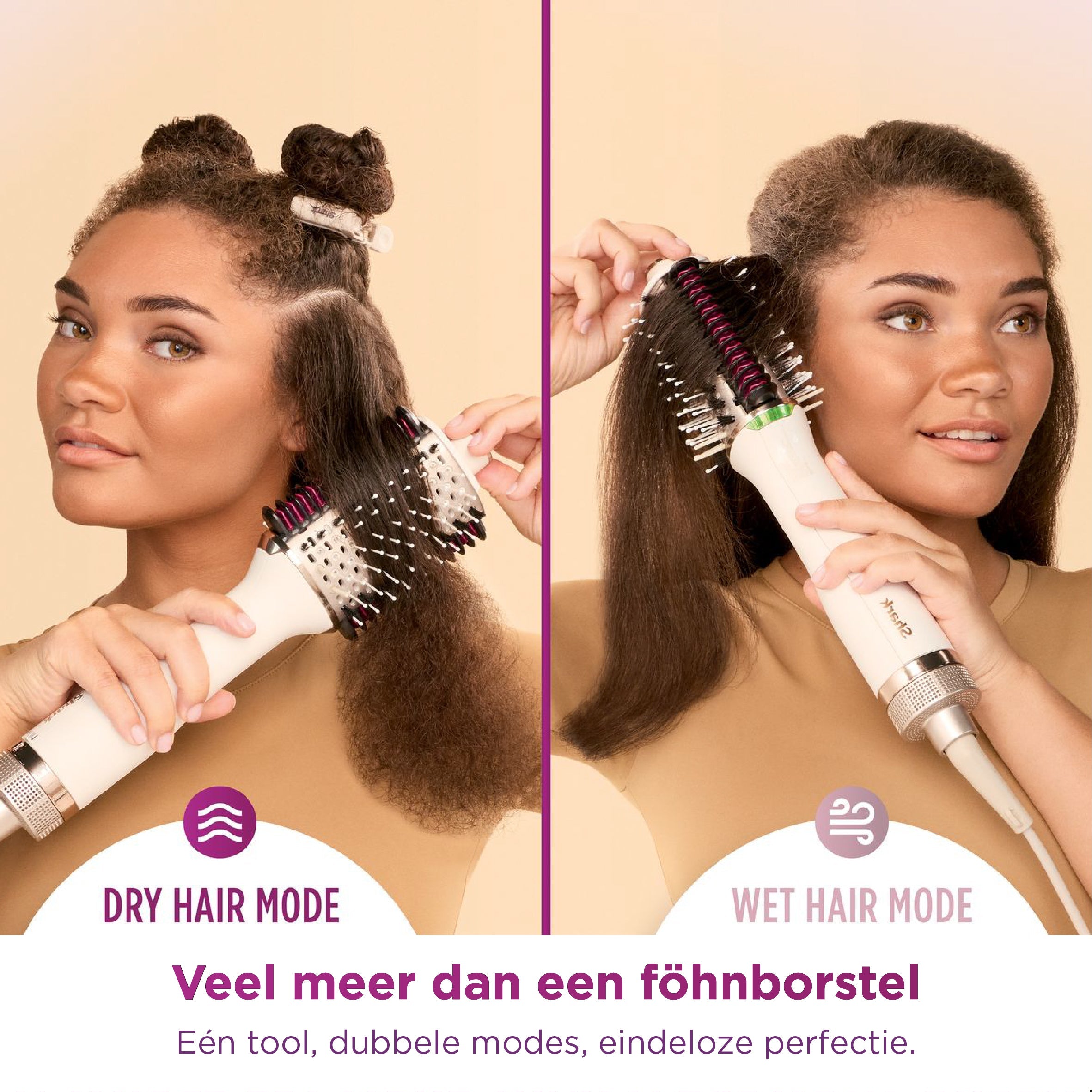 Shark SmoothStyle Föhnborstel met Opbergetui - HT212EU
