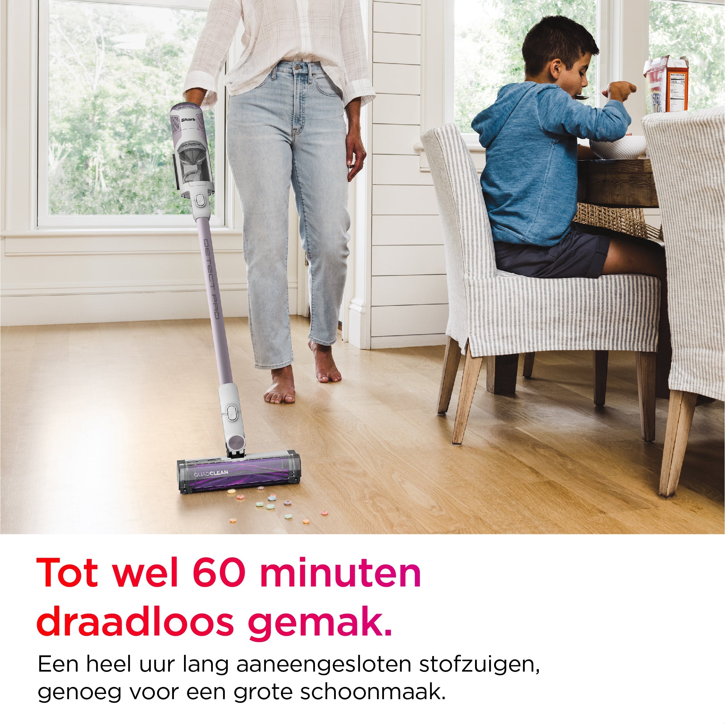 Shark Detect Pro Draadloze steelstofzuiger - IW3612EU