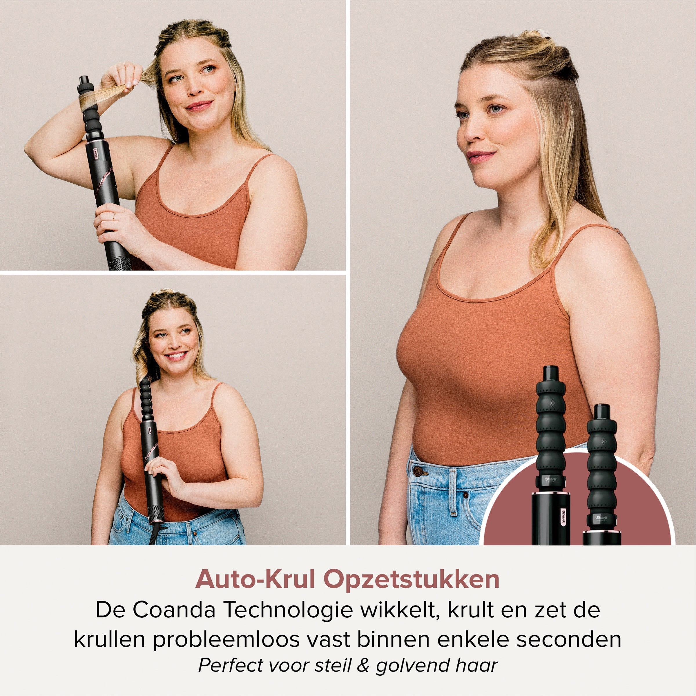 Shark FlexStyle 5-in-1 Multistyler & Föhn - Verbeterd 2025 Model - HD446EU