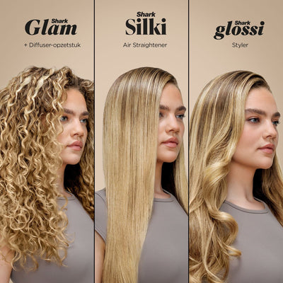 Shark Glam 5-in-1 Multistyler en Föhn - HD6052SEU