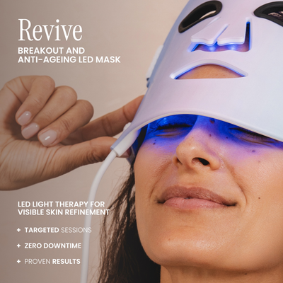 Lustre Revive Anti-Ageing LED Light Therapy Face Mask